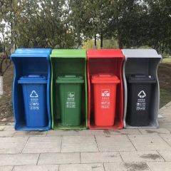 重庆啄木鸟塑料分类垃圾桶